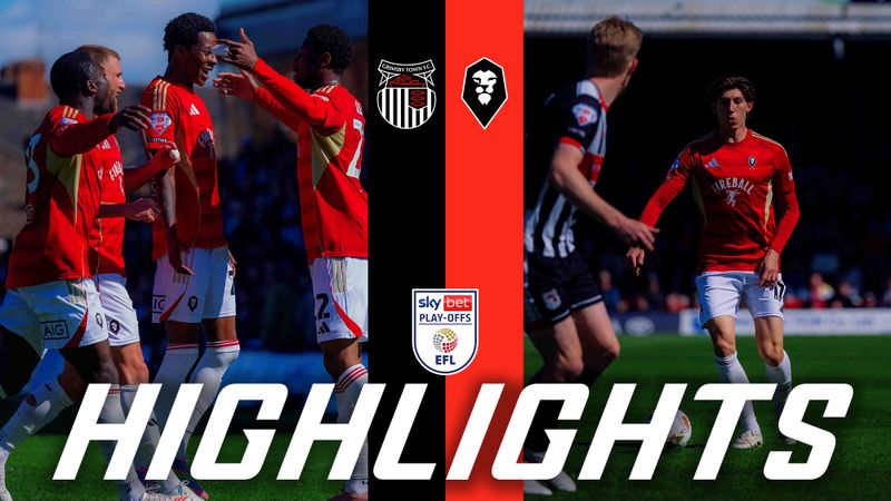 PLAY-OFF FIRST LEG ADVANTAGE 🤩 | Grimsby Town 1-2 Salford City | League Two Play-off Highlights