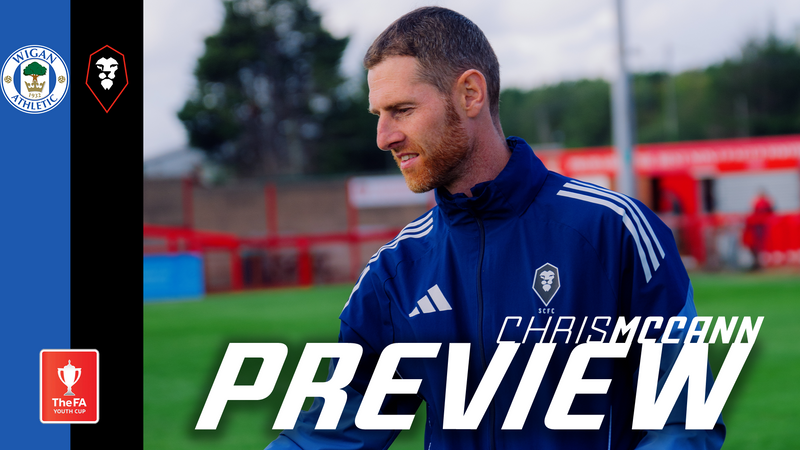 PREVIEW | Chris McCann on FA Youth Cup First Round tie at Wigan