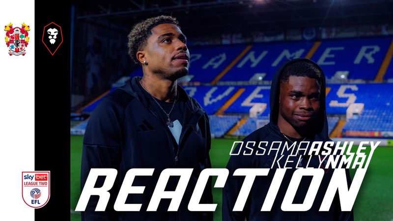 "If we keep winning these games, who knows where we'll be" 🤔 | Kelly Nmai & Ossama Ashley post-Tranmere!