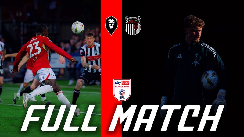 FULL MATCH ⚽️ | Salford City 2-2 Grimsby Town