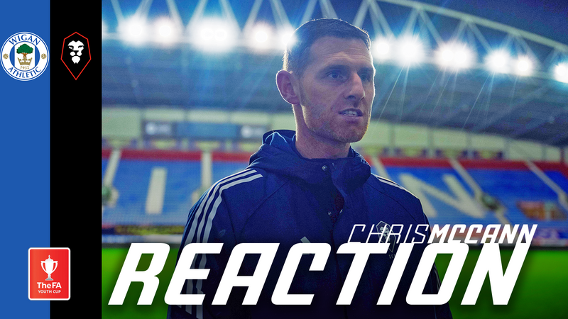 "They won't go far wrong" | Chris McCann's reaction to U18s Youth Cup defeat at Wigan