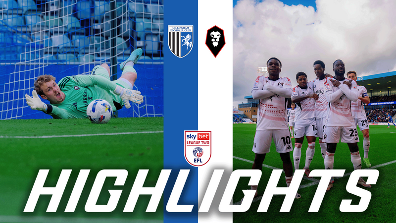 THREE POINTS AT GILLINGHAM 🫡 | Gillingham 1-2 Salford City | League Two Highlights