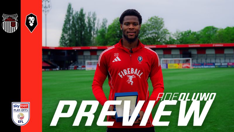 "This award is more for the team than me" 🏆 | April's Player of the Month Ade Oluwo on Grimsby