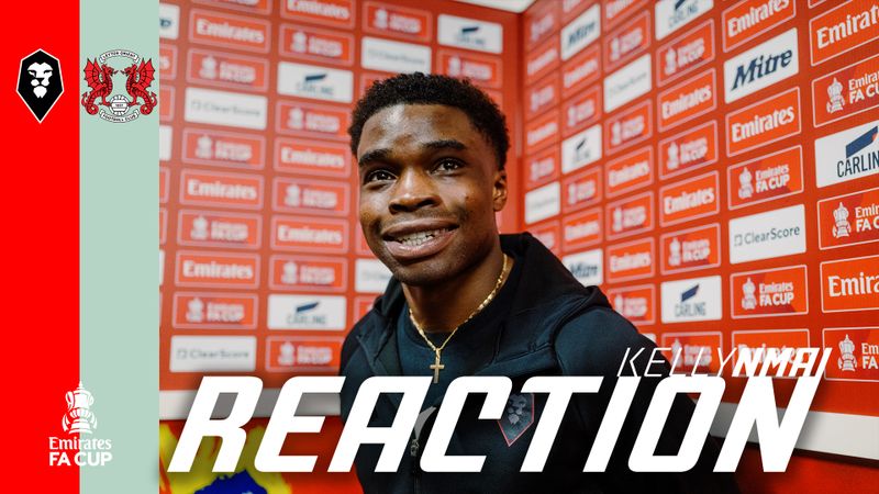 “I had a lot of fun, just keep smiling 😁” | Kelly Nmai after a massive FA Cup win!