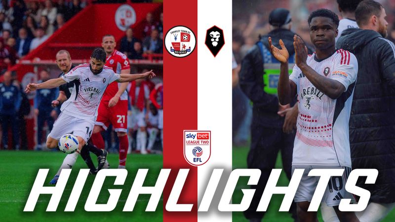 FINAL-DAY DRAW 🤝 | Crawley Town 0-0 Salford City | League Two Highlights