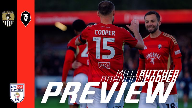 "We've got a chance to do something special as a group" 🤝 | Matt Butcher and Brandon Cooper preview Wembley final