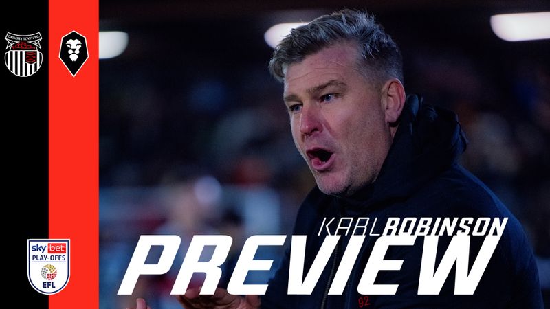 "We can't wait" ⏰ | Karl Robinson ahead of Play-off First Leg