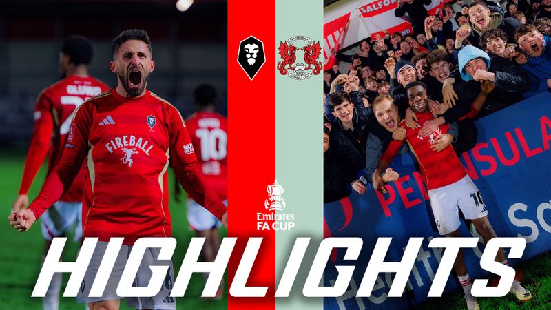 CRAZY NIGHT IN THE FA CUP 🏆 | Salford City 4-0 Leyton Orient | FA Cup Highlights