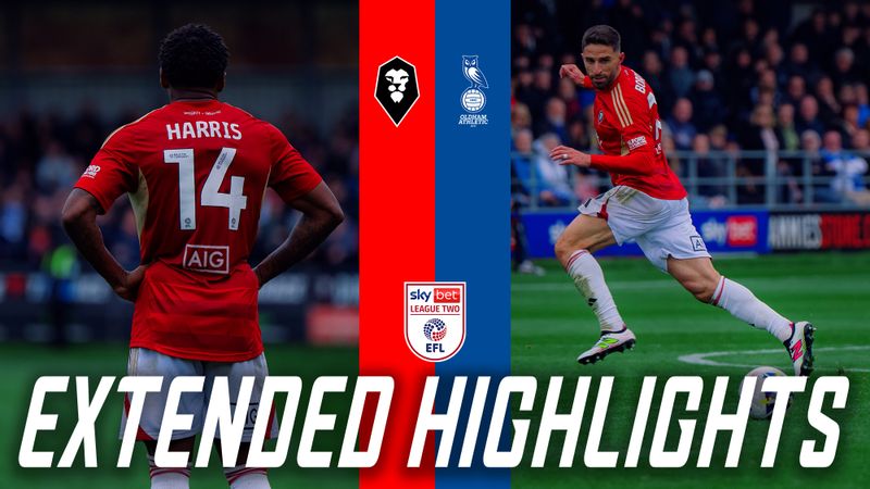 SALFORD WIN AT HOME 😁 | Salford City 1-0 Oldham Athletic | Extended Highlights