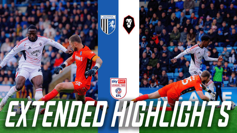 TWO WINS IN A ROW ✌️ | Gillingham 1-2 Salford City | Extended Highlights